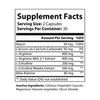 L-Arginine Supplement (60 Capsules)