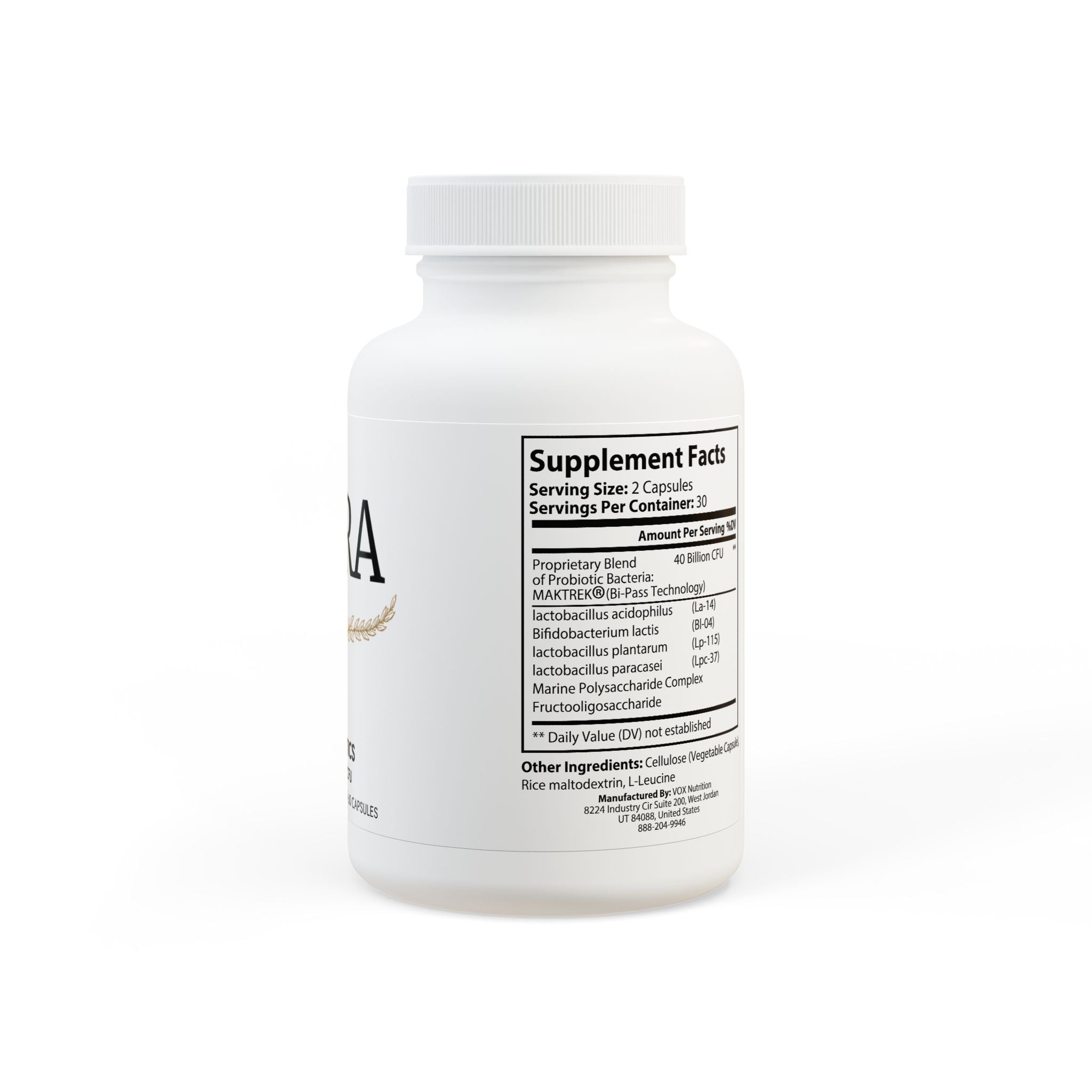 Probiotics Supplement (60 Capsules)